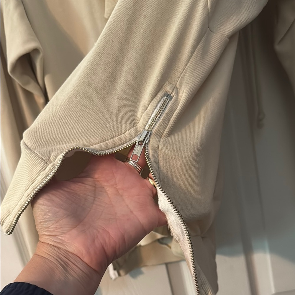 Wildfox Beige Ruffle Hoodie - Picture 7 of 7